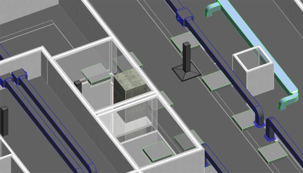 colaboración para modelo bim de polideportivo