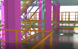 imagen graficada con software bim