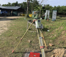 levantamiento topografico en zona rural del peru