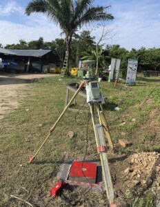levantamiento topografico en zona rural del peru