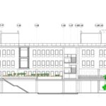 a building designed with CAD