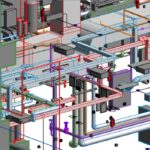 modelo bim realizado sobre instalaciones de metro