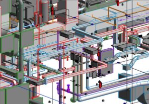 modelo bim realizado sobre instalaciones de metro