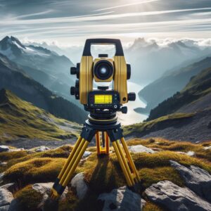 herramienta de nivel para uso en topografía