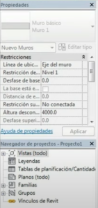 propiedades software revit