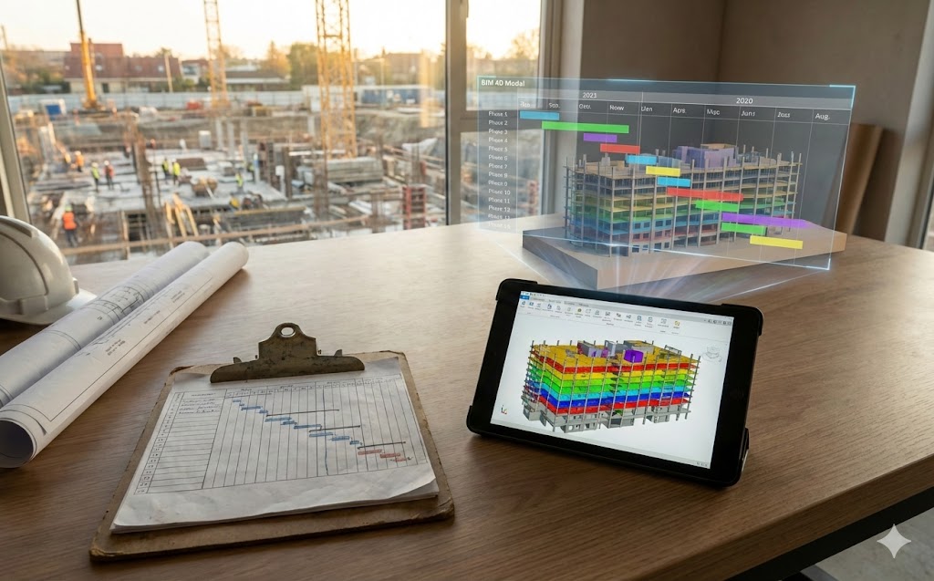 bim 4d para control de proyectos