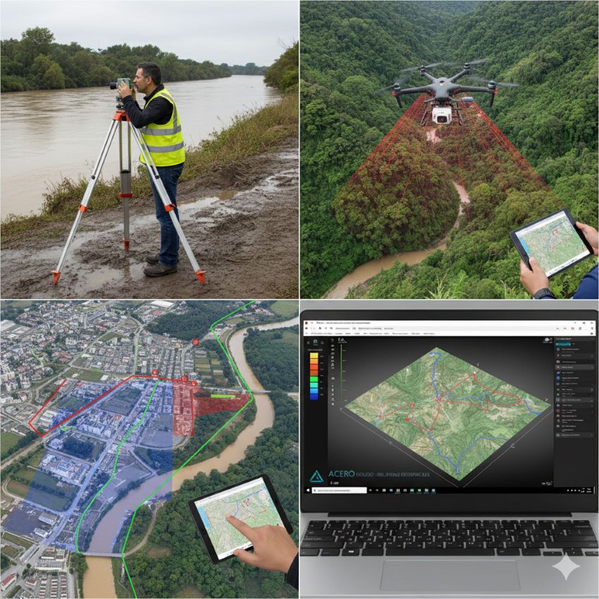 como la geomática salva vidas durante la temporada de lluvias
