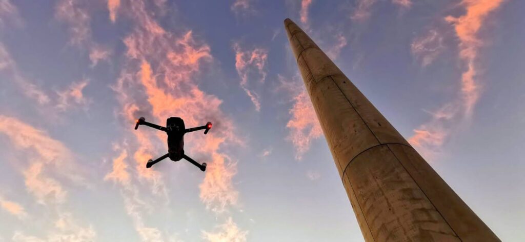 drones en topografia de infraestructura